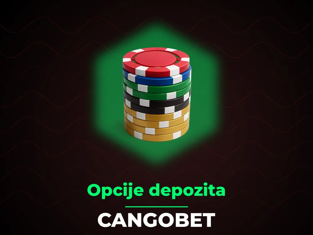 Cangobet - Opcije depozita